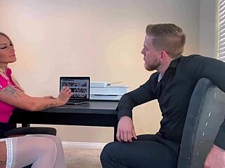 Stephanie Love Twerks Ass On Steve Rickz' Big Cock.