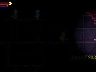 Scarlet Maiden's Hentai Gloryhole Blowjob with Futanari in Caves