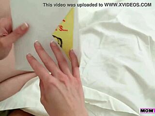 Teen stepsiblings enjoy threesome sex with milf stepmom licking pussy