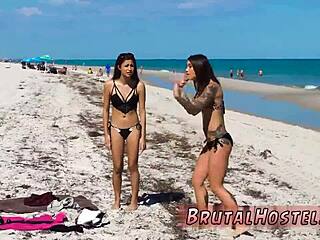 Bondage Hypnosis Turns Young Tourists Into Excited Finger-Fucked Slaves