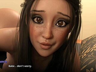 Racheal Doesn't Mind Seeing John's Big Cock