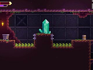 Scarlet Maiden's Hentai Gloryhole Blowjob with Futanari in Caves