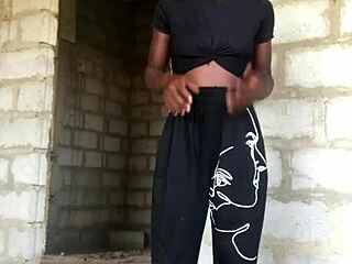 Crazy bitch asks, 'Want my striptease for fans?'