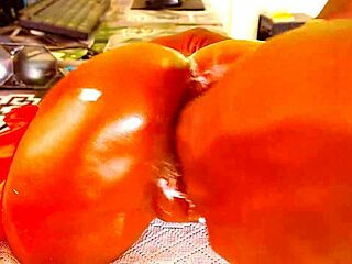 Fingered my stepson's sexy ebony sex doll on Christmas