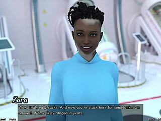 Red Haired Step Sister Bathes In Shower