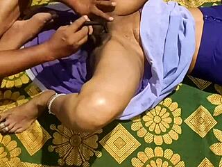 desi couple bangs hard during holi festival celebration