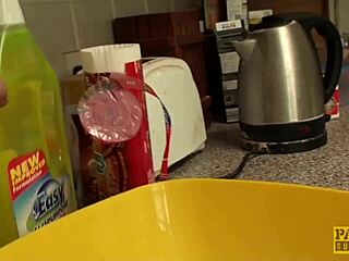 Tender Subslut Valentina Bianco DESTROYED by Hung Master