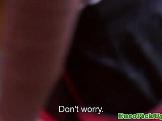 A European woman of the people has hardcore sex with her neighbors for money