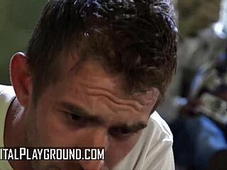 Tattooed Katrina Jade Sucks Tyler Nixon's Big Cock