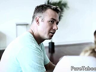 Gorgeous brunette bisexual fucks her boyfriend passionately