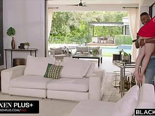 Gabbie Rides Big Black Cock In Intense Cowgirl And Bent Over Positions