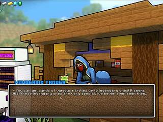 Ohh, Mrechant Got Nailed by Huge Futanari Cock, So Wild!