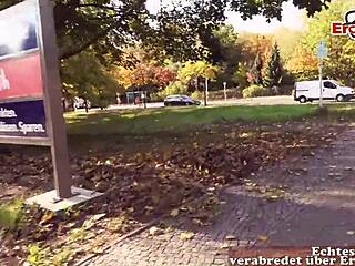 i met this tattooed blonde german milf for an outdoor pov date, and we fucked passionately in the pussy, her short hair blowing in the wind.