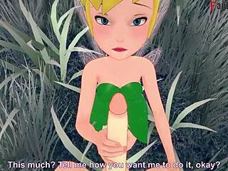 Tinker Bell Grown Up Gets Banged While Watched