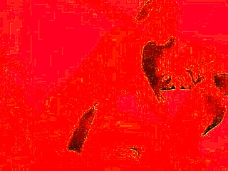 Laura Angel banging with Twin Peaks music vibe