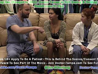Latina teen gets a gyno exam at Doctor Tampa