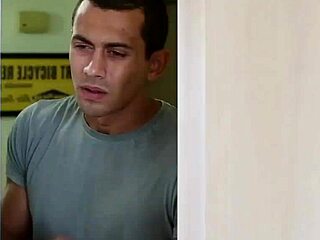 Petite michelle martinez gives blowjob and gets humped by big dick.