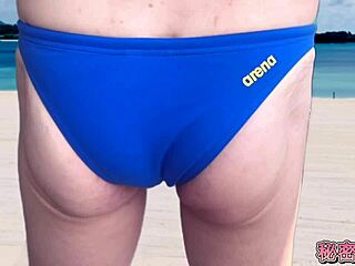 Beach Volleyball Bikini Masturbation With Anal Toy at SecretGakuen