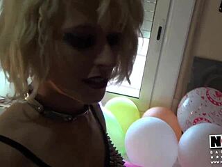 What are Nora's porn balloons all about?