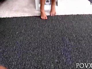 teen 18+ sluts compete in hardcore blowjob game