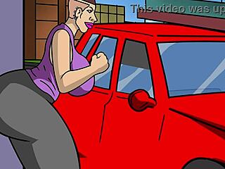 PAWG Stripper's Clothes Ripped During Troublesome Striptease in Hentai Anime