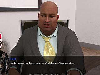 kate cosplays as brunette with big tits in 3d hentai anime