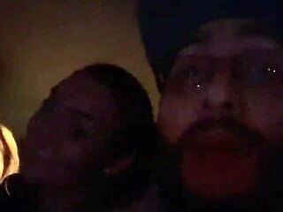 my friend and i played with boss's big cock in car