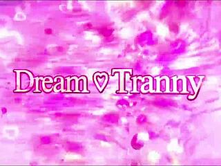 gorgeous trans woman bruna aylla surrenders to the machine in solo session