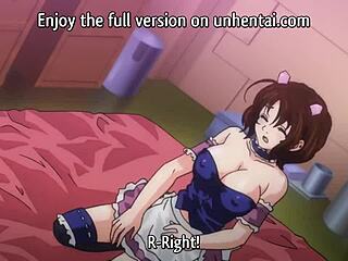 Giant MILF Maid Sucks You Whole in Hentai Massage!