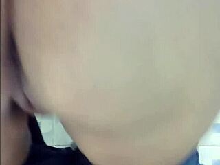 Mature Woman Pees In Lima Hotel Bathroom