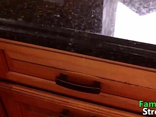 Thanksgiving Heat with Stepsons Drilling My Girlfriend's Tight Body