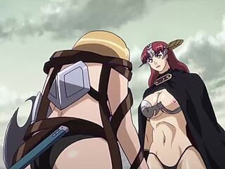 anime queens blade fanservice compilation