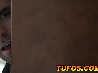 i catch my delicious young employee masturbating with a vibrator in the office