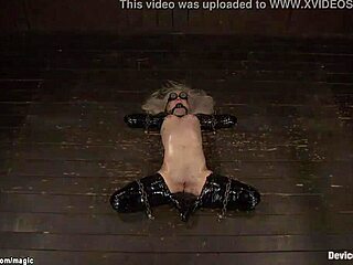 Lezdom Torments Blonde and Ebony in Kinky Interracial Play