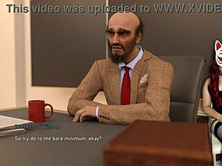 Sexy college student naked in classroom!