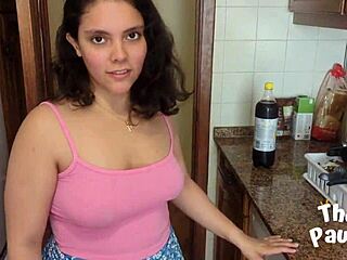 sexy colombian neighbor eager to impress with wild moves