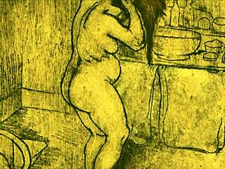 vintage erotic drawings of antique anime cartoons