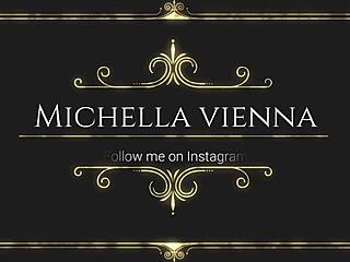 Spy cam catches Nora teasing Michella in Vienna free clip