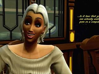 sims 4 pearl-porn shows shemale granny in wild 3d action