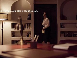 submissive secretary serves her boss