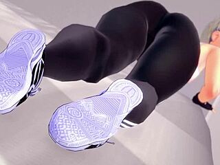 Gwen Stacy運動濕身後超想激烈變態性愛