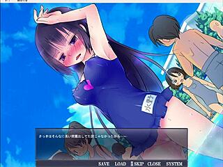 Intriguing game exposes girl's secrets in anime