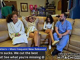 2 Nurses Give Aria Nicole Multiple Orgasms During Orgasm Research While Doctor Tampa Documents With A Camera At Hitachihoescom