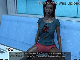 Stranded In Space 134 - Busty Ebony Bride Rages At Me.