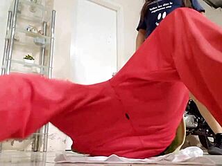 Stepmother visits from US for secret banging with stepbro