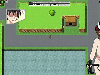 Girl's Body Paint Adventure in the Rain Part 7