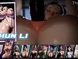 Intense Sex Game With Chun Li