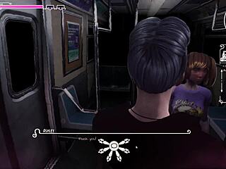 Wet Dream of Innocent College Girl on Train