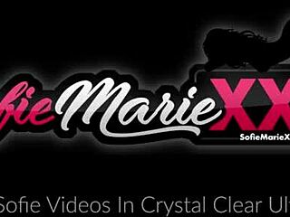 why is milf sofie marie getting fucked by ebony in strap-on threeway?