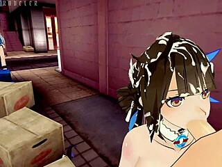 honkai impact 3rd valkyries get bent over for doggystyle cumshots in 3d hentai celebration